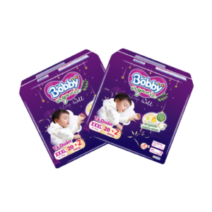 Bỉm quần Bobby đêm Organic sleepwell XXXL20+2 miếng chính hãng tại Chip Chip Luxury Nha Trang