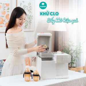 Máy tiệt trùng UV+đun nước Kamidi Lux 1 chính hãng tại Chip Chip Luxury Nha Trang