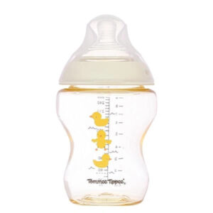 Bình Sữa PPSU Tomme Tippee họa tiết vàng 260ml chính hãng tại Chip Chip Luxury Nha Trang