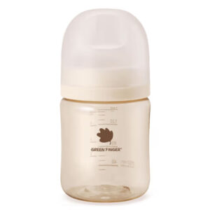 Bình sữa green finger PA màu be trơn 160ml chính hãng tại Chip Chip Luxury Nha Trang