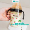 Bình sữa Kamidi PPSU họa tiết quả cherry 300ml chính hãng tại Chip Chip Luxury Nha Trang