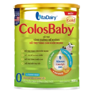 Sữa Bột ColosBaby Gold Đề Kháng - Tăng Cân 800g (0+) chính hãng tại Chip Chip Luxury Nha Trang