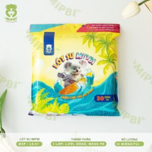 miếng lót xu 500gr mipbi chính hãng tại Chip Chip Luxury Nha Trang