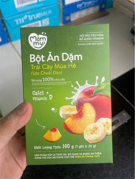 Bột Ăn Dặm Mămmy Vị Trái Cây Mùa Hè Cho Bé 6-24M