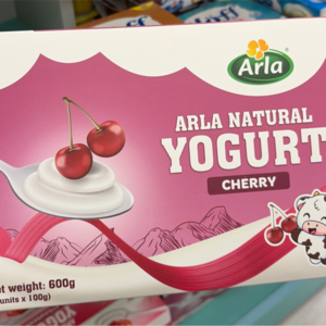 Sữa chua Arla vị cherry 12m+
