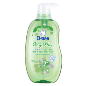 Tắm gội Dnee Kids head & body baby 400ml xanh lá chính hãng tại Chip Chip Luxury Nha Trang