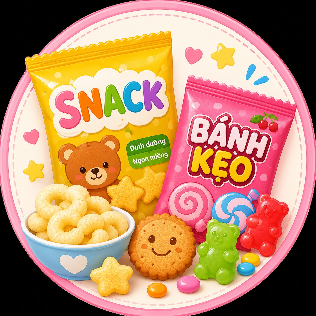 Snack - Bánh Kẹo