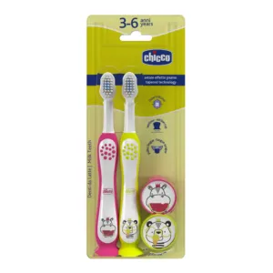 Bàn Chải đánh răng Chicco hà mã 3-6 tuổi