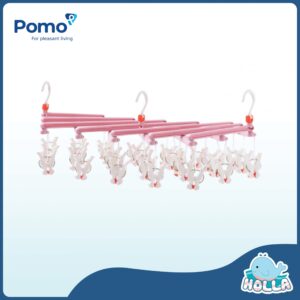 Móc Holla gấp gọn 29 kẹp Xanh Lá HL12218