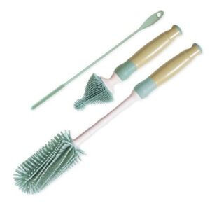 Cọ Rửa bình sữa Cong HIBEE - Xanh