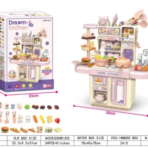 Bếp 36cm màu tím có khói 36T8