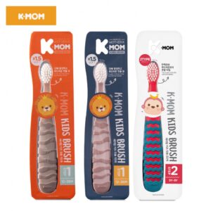 Bàn Chải đánh răng K-Mom hồng 2y+