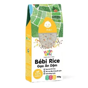Gạo ăn dặm bébi vàng 7m+