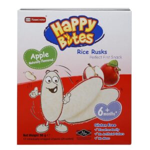 Bánh gạo Happy bites vị táo 50G của thái lan