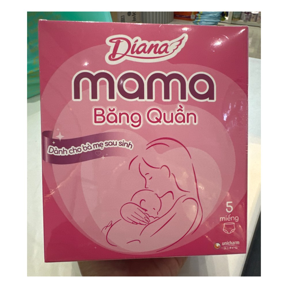 Băng quần Diana mama L-XL hộp 5 miếng (Bịch) Băng quần Diana mama L-XL hộp 5 miếng (Bịch)