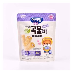 Random Bánh cuộn ngũ cốc Idong Mini vị việt quất 50g (Bịch)