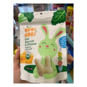 Bánh Gạo Nobi Nobi (8m+)- Vị Cải Xoăn,Súp Lơ, Phô Mai 15g (Gói)