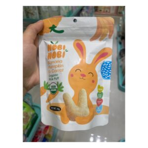 Bánh Gạo Nobi Nobi (8m+)- Vị Chuối, Bí Đỏ, Cà Rốt 15g (Bịch)