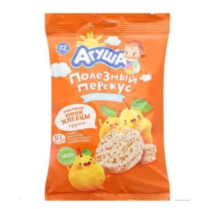 Bánh gạo vị lê agusha (Bịch)