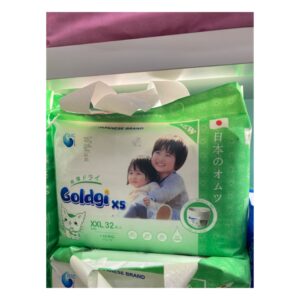 Bỉm Quần Goldgi X5 XXL 32 (Trên 15kg) (Bịch)