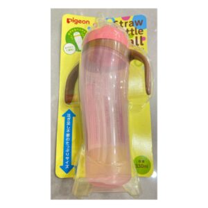 Bình hút uống nước Pigeon 330ml - Hồng (Cái)