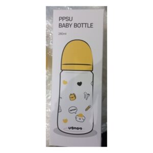 Bình sữa ubmom màu vàng 280ml (Cái)
