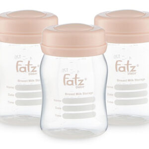 Bộ 3 Bình trữ sữa Fatz 150ml Hồng (Bộ)