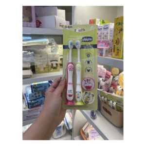 Bộ đôi bàn chải đánh răng Chicco 3-6Y (Bộ)