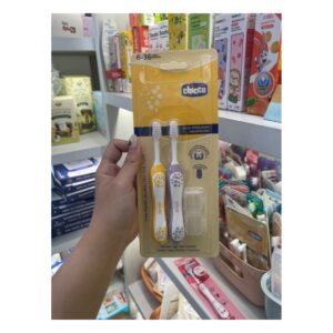 Bộ đôi bàn chải đánh răng Chicco 6-36M (Bộ)