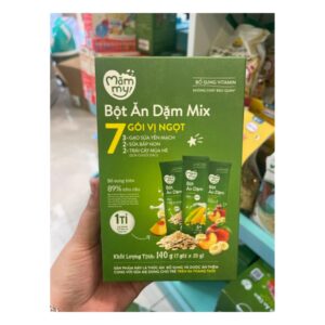 Bột ăn dặm mămMy Mix 7 gói vị ngọt (Bịch)
