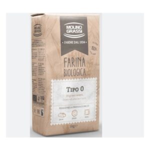 Bột mì đa dụng hữu cơ Molino Grassi, 1kg (Bịch)