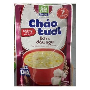 Cháo tươi ếch đậu ngự (Bịch)