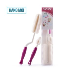 Cọ Rửa bình sữa quay 360 độ Mamamy +KM 1 màng xốp (Cái)