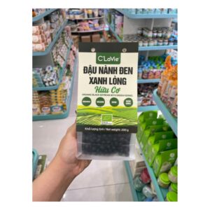 Clavie Đậu nành Đen Xanh Lòng hữu cơ C'LaVie 200g (Bịch)