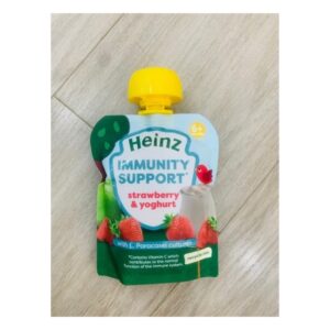 Heinz uk sữa chua táo và dâu Tây 85g (Bịch)