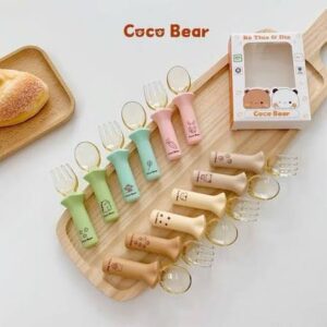 bộ thìa dĩa Cocobear BPA