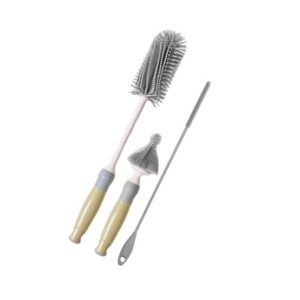 Cọ Rửa bình sữa Cong HIBEE Xám