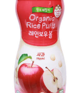 Bánh gạo Baby Farm Organic Rice Puffs vị táo 6M+
