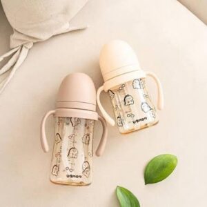 Bình hút Ubmom Bình hút Tritan daily 260ml màu nâu