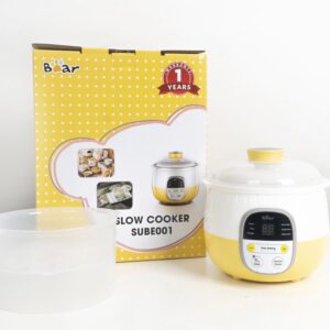 Nồi nấu chậm Bear phiên bản Việt 0.8L Vàng