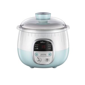 Nồi nấu chậm Bear phiên bản Việt 0.8L Xanh