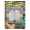 K002 Set 2 Khăn đa năng sợi tre lụa (75x75) - Trắng (Cái)