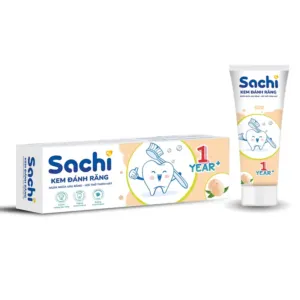 Kem đánh răng Sachi đào 60g 1Y