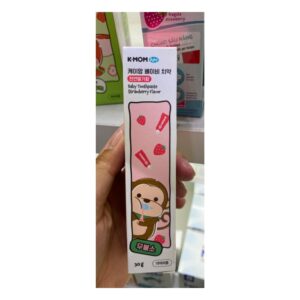 Kem đánh răng K-Mom vị Dâu 6-36m+ (Hộp)