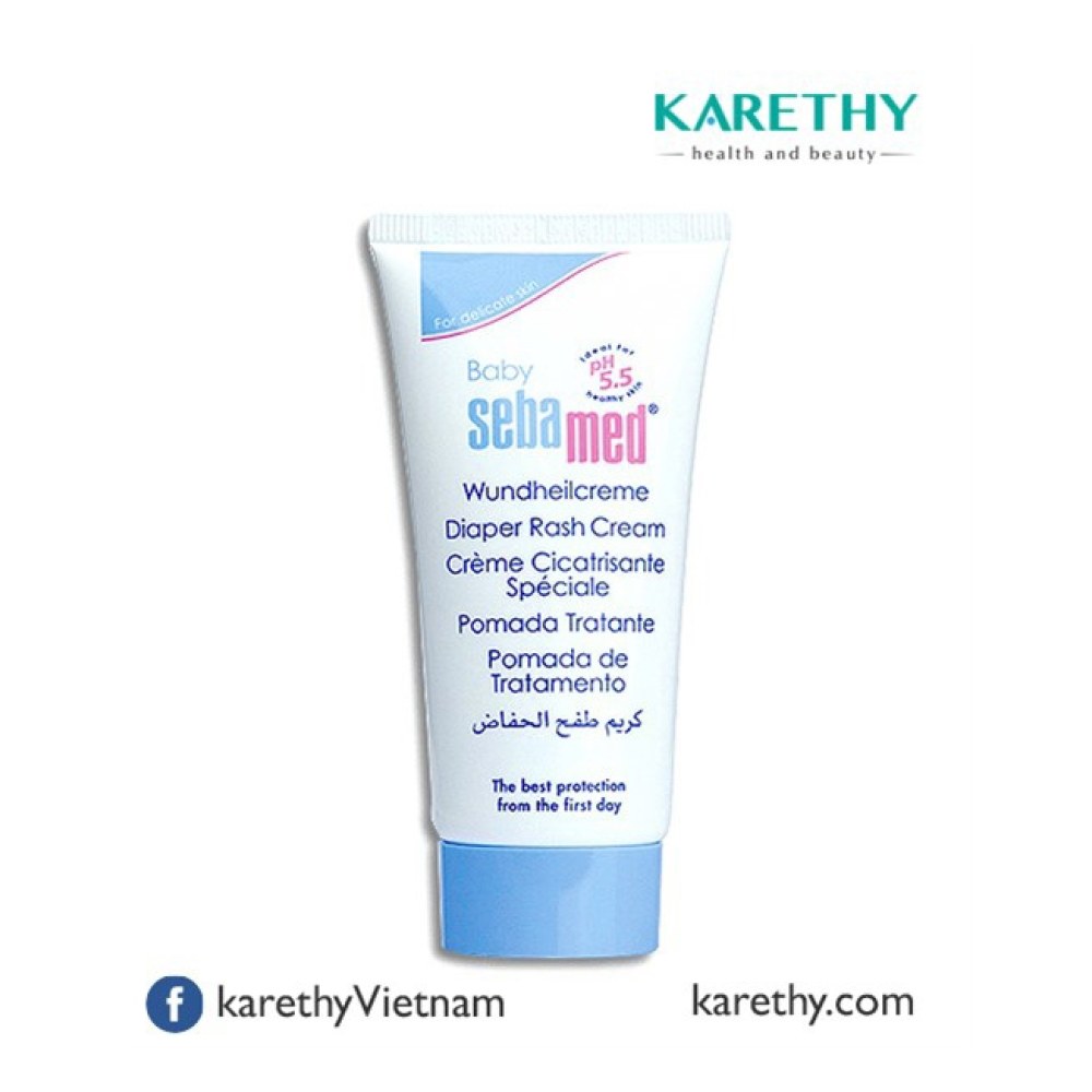Kem ngừa hăm,giảm hăm tã Sebamed .0m+ Baby Sebamed Kem ngừa hăm,giảm hăm tã Sebamed .0m+