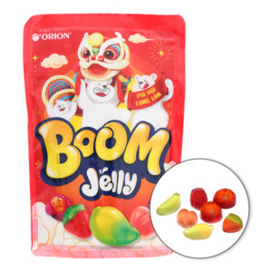 Kẹo dẻo con sâu Orion Jelly vị trái cây 2y+
