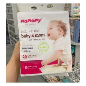 Khăn khô Mamamy 180 tờ rút đáy