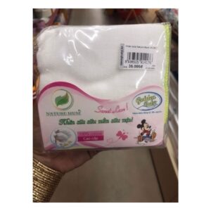 Random Khăn sữa siêu mềm Nature Mum 25*25cm (Cái)