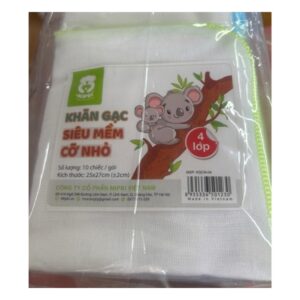 Khăn sữa xuất Nhật Mipbi 4 lớp nhỏ 25*27cm (Cái)