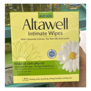 Khăn vệ sinh phụ nữ altawell 20 gói (Cái)